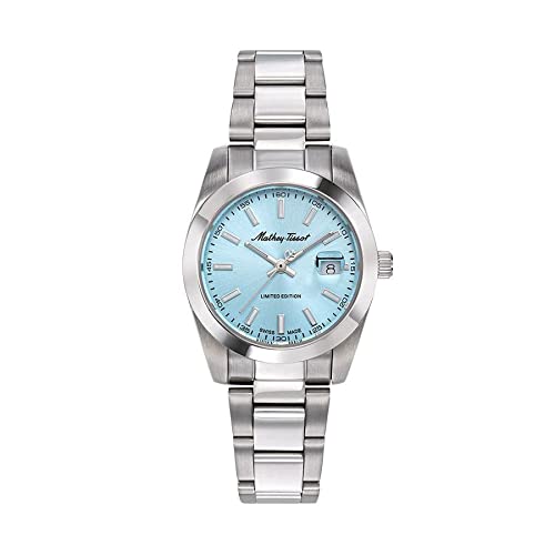 Mathey Tissot mathy i le Analog Blue Dial Women s Watch D451BU