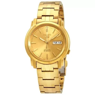 Seiko Automatic Gold Dial SNKK76K1