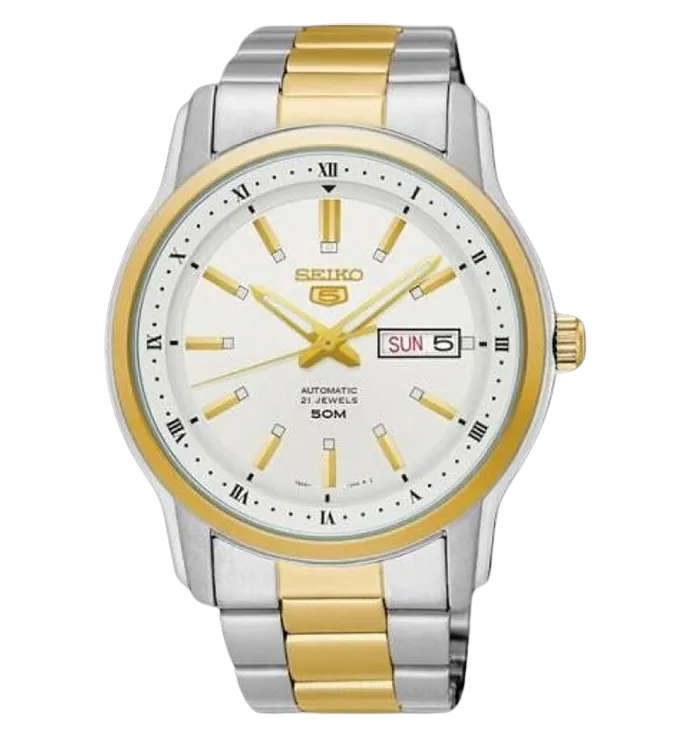 Seiko Automatic White Dial SNKP14K1