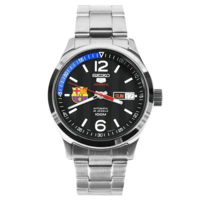 Seiko Sport 5 x "BARCELONA" Watch SRP301K1