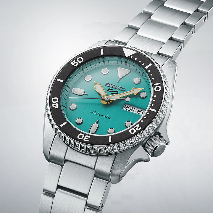 Seiko SRPK33K1 teal dial watch - Image 3