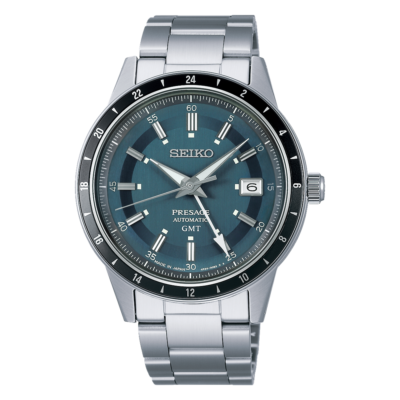 Seiko SARY229 Presage Automatic GMT Style60's