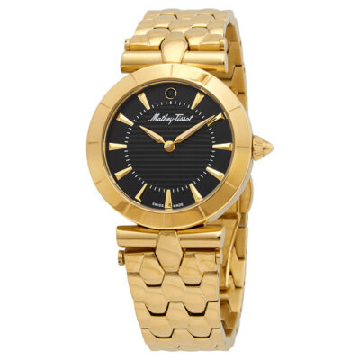 Mathey-Tissot -D106PN Quartz Black Dial Ladies Watch