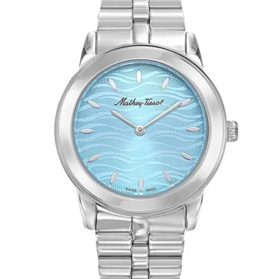 Mathey-Tissot D10860ABU Blue Dial Quartz  Watch for Women