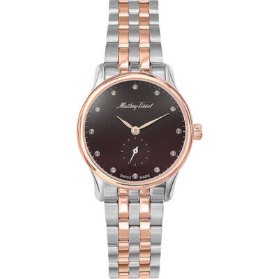 Mathey-Tissot D1886MRM Crystal Brown Ladies Watch