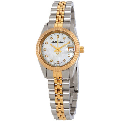 Mathey-Tisso D710BI Mother of Pearl Dial Ladies Watch