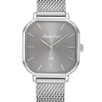Mathey Tissot D7917AS Monsoon Square Watch for Women