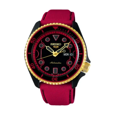Seiko Watch 5 Sport Street Fighter Ken Limited Edition  SRPF20K1