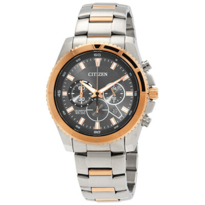 Citizen AN8204-59H Chronograph Quartz Grey Dial Men's Watch