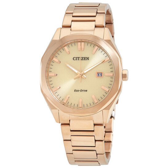 Citizen BM7603-82P Eco-Drive Champagne Dial Men's Watch