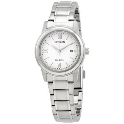 Citizen FE1220-89A Eco-Drive White Dial Ladies Watch