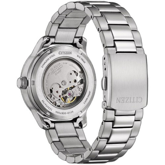Citizen NJ0191-83X Automatic Salmon Dial Men's Watch - Image 3