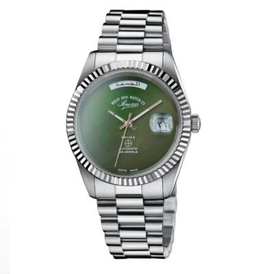 WESTEND 6828.10.MOP-GREEN Classic Day Date 37 MM