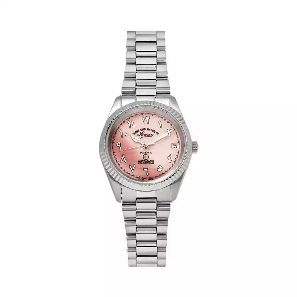 West End Watch Co. 6858.10 Sowar Prima Automatic 33mm Arabic Pink Dial
