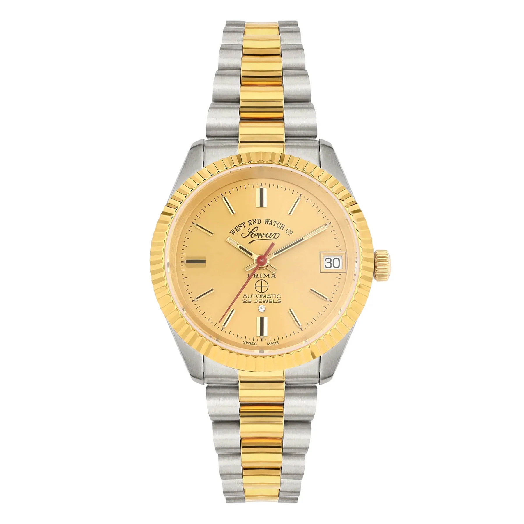 West End Women's 6858.20.2708R Champagne Dial Automatic Watch