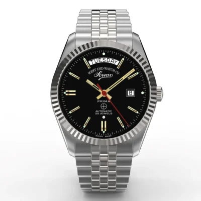 WESTEND 6868.10.2707R Classic Day Date Mens Watch