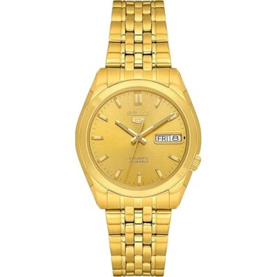 Seiko SNXL72K1 5 Automatic Gold Dial