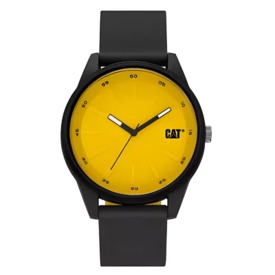 Caterpillar CAT Insignia Analog Yellow Dial Men's Watch-LJ.160.21.721