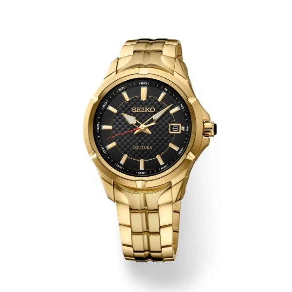 SEIKO Men's SUR566 Coutura, Black