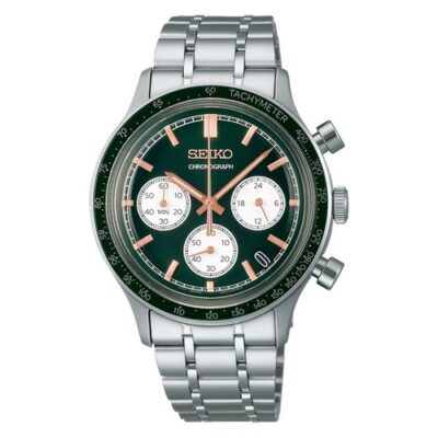 Seiko SBTR057 Green Dial Chronograph Quartz