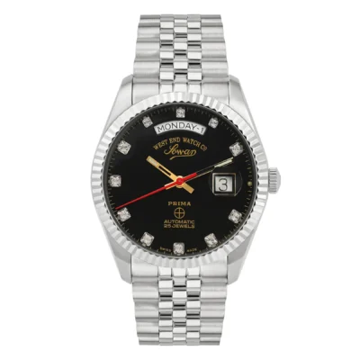 West End 6868.10.2900R Men's Black Dial Automatic Watch