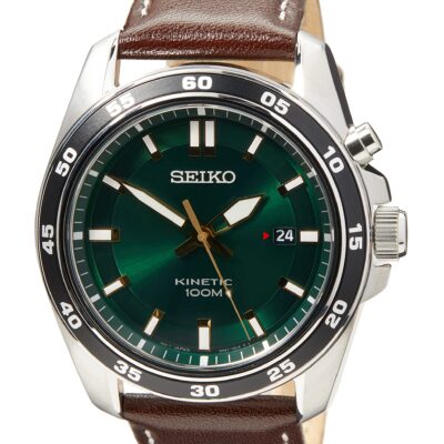 Seiko SKA791P1 SPORT Watch 3-Hand KINETIC
