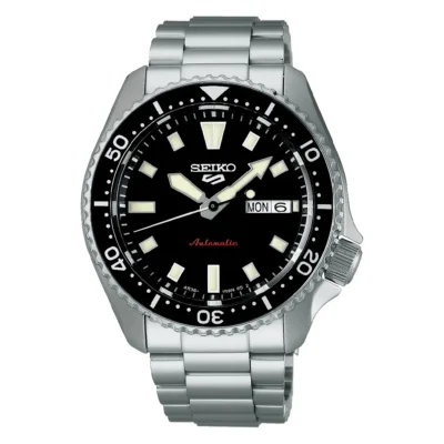Seiko 5 Sports SRPL85 Black Dial Automatic Mens Watch