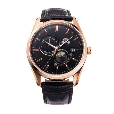 Orient Sun and Moon Black Dial Men's RA-AK0309B10B