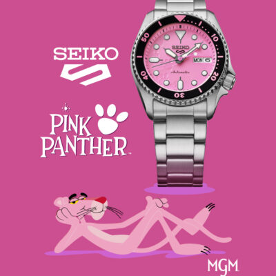 Seiko SBSA321 sports series Pink Panther