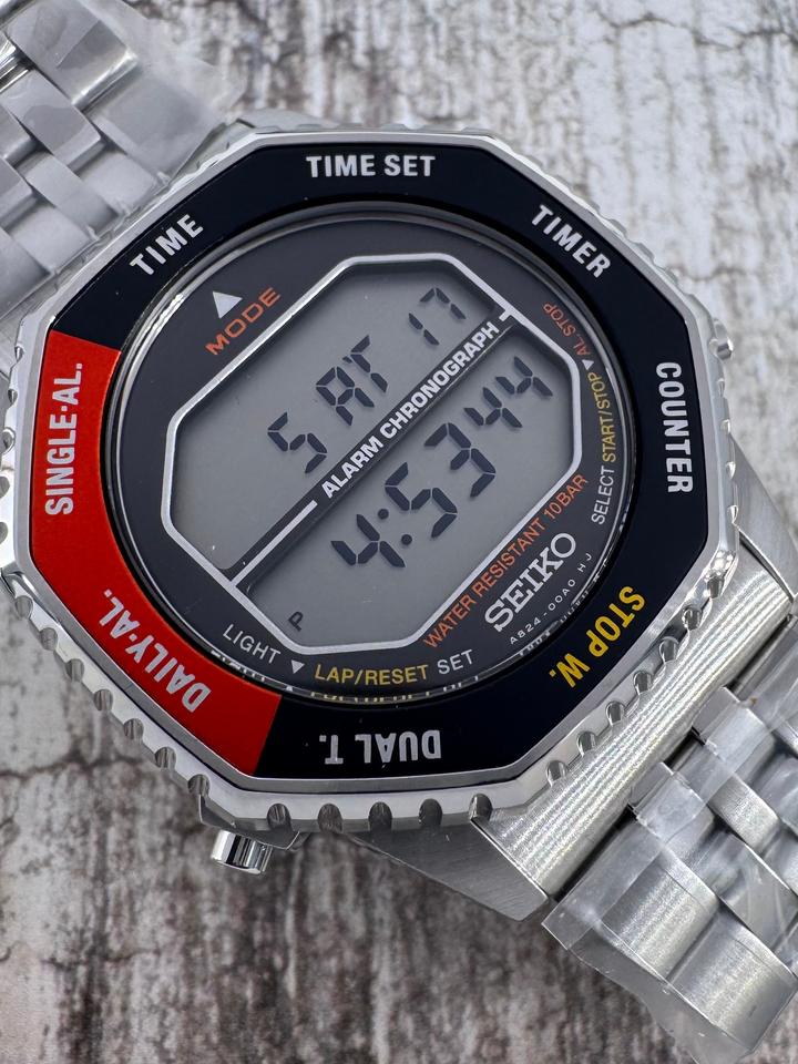 Seiko SMGG19P1 Rotocall Digital Watch Stainless - Image 2