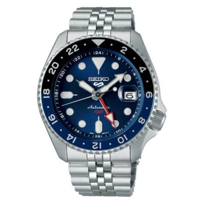 SEIKO 5 Sport GMT Blue Watch SSK003K1