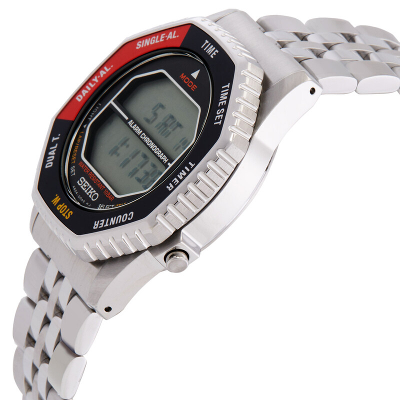 Seiko SMGG19P1 Rotocall Digital Watch Stainless - Image 3