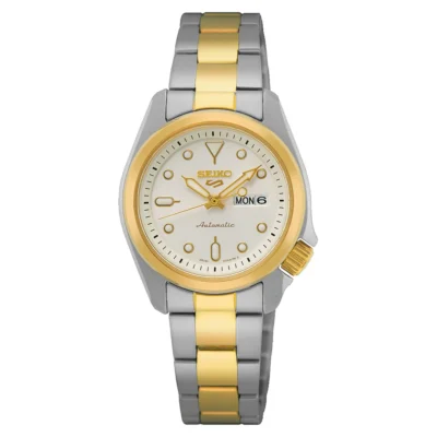 Seiko 5 Sports 'Compact' SRE004K1 Two-tone Ladies Watch
