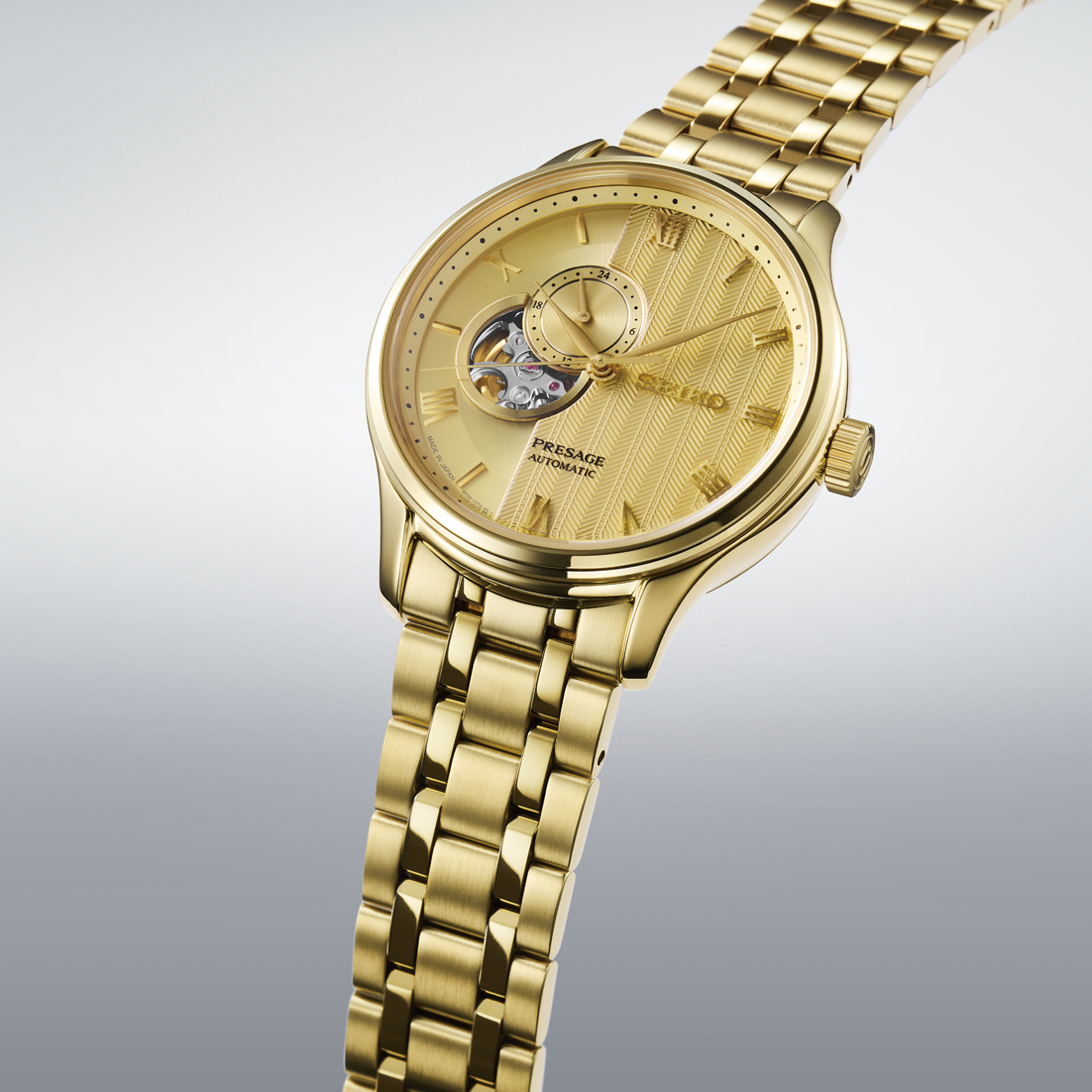 Seiko SSA468J1 PRESAGE watch Automatic Open Heart - Image 5