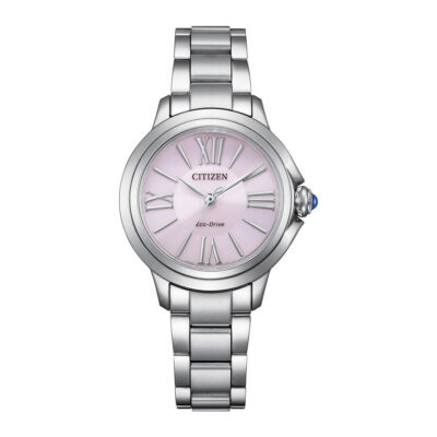 Citizen EM1160-58X "L Ceci Eco-Drive" Pink Dial Ladies Watch