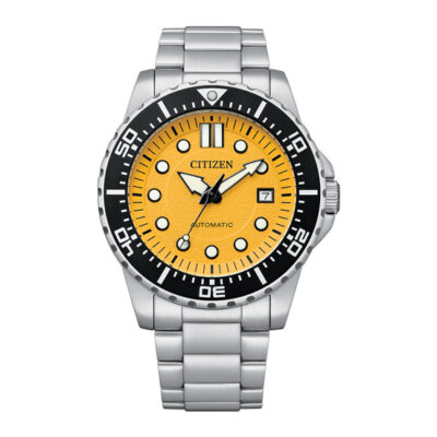 Citizen NJ0170-83Z Automatic Yellow Dial Men's Watch