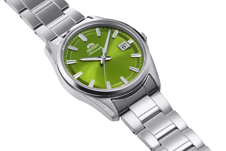 Orient Classic RA-AC0R05E30B Stretto Date Automatic Green Dial Watch - Image 3