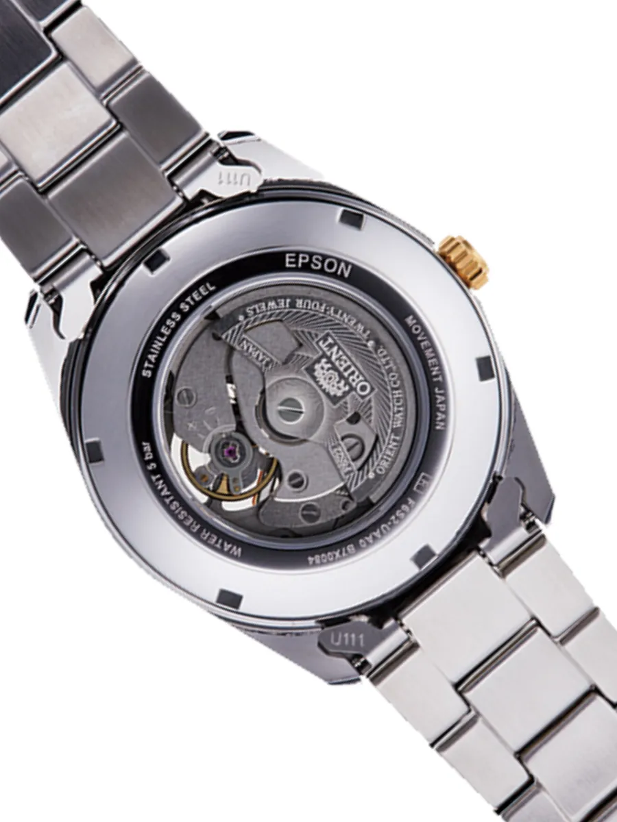 Orient RA-AR0001S30B Stretto Semi Skeleton - Image 4