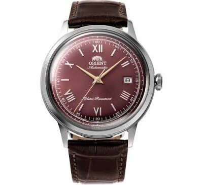 ORIENT RA-AC0026R Mechanical Classic Watch, Leather