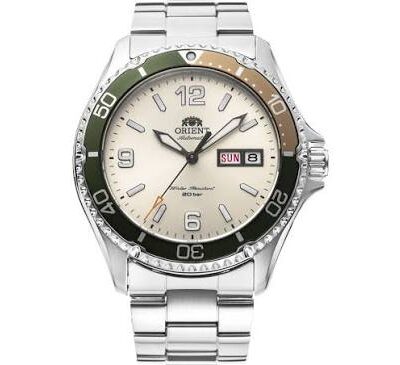 Orient Kamasu/Mako III RA-AA0821S39B Men's Automatic Manual ...