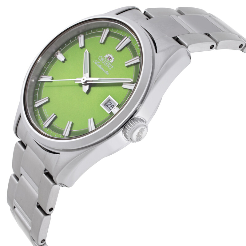 Orient Classic RA-AC0R05E30B Stretto Date Automatic Green Dial Watch - Image 4