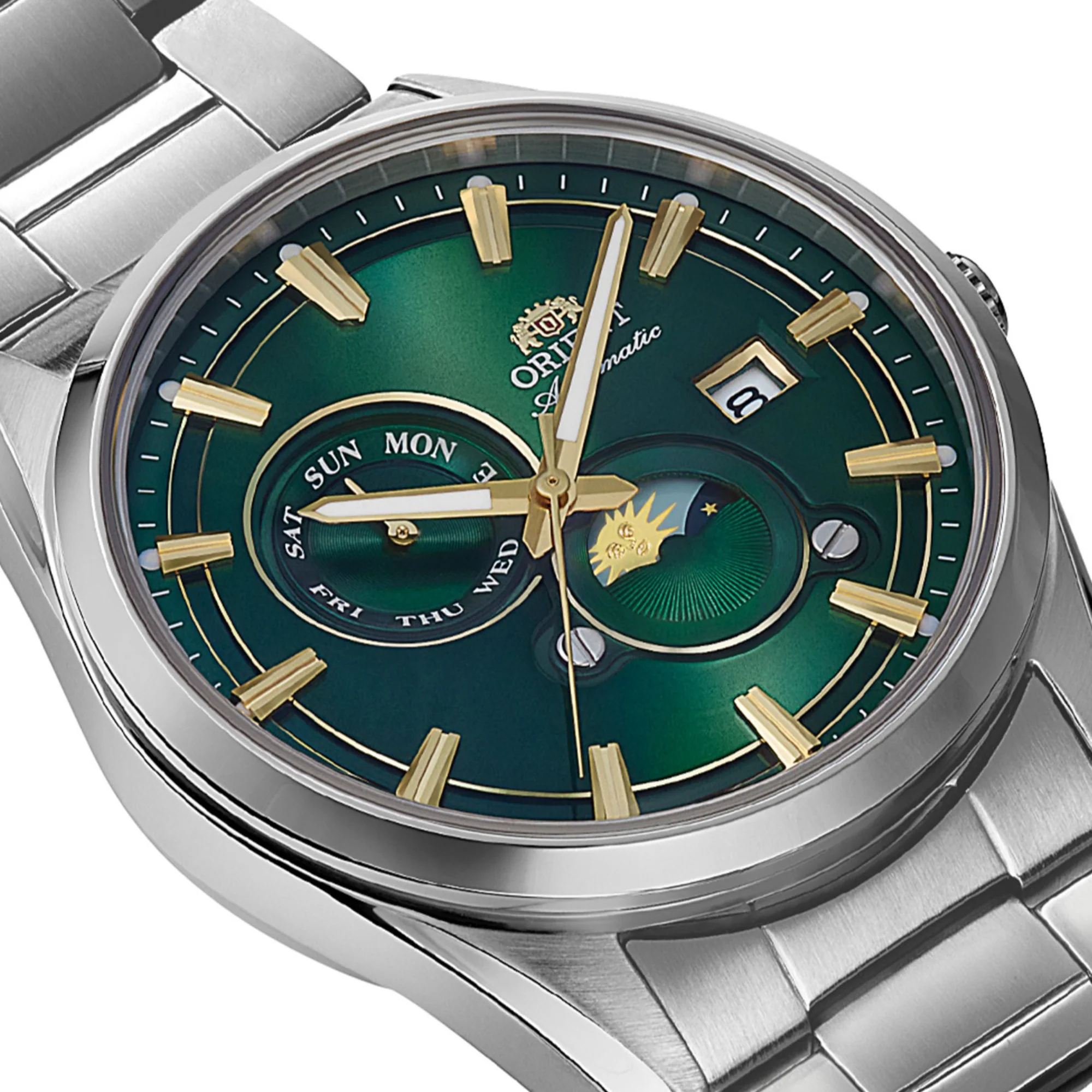 Orient RA-AK0314E30B Contemporary Stretto Sun & Moon Automatic - Image 3